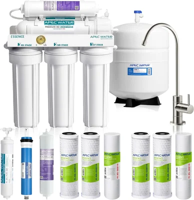APEC Water ROES-PH75X 6-Stage Under Sink RO System with Alkaline Filtr