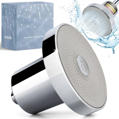 Feels Like Om Filtered Shower Head with Water Softener High Pressure F