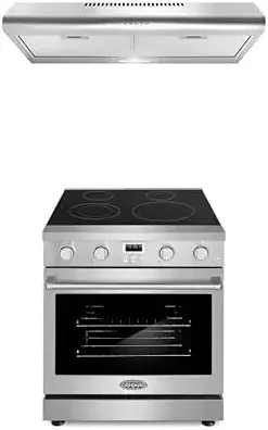 Cosmo 30-Inch Slide-In Electric Range and 30-Inch Under Cabinet Range 