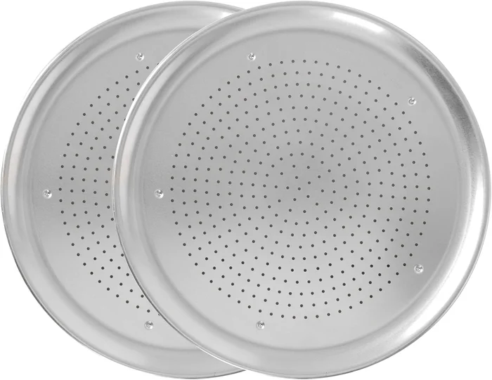 Nordic Ware Naturals 16 Inch Air Crisp Perforated Aluminum Pizza Pan S