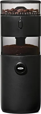 OXO Brew Compact Conical Burr Electric Coffee Bean Grinder 50g Capacit