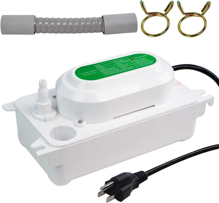 110V 5W AC Condensate Pump with 6.6 ft Lift and 100 L/H Flow for Air C