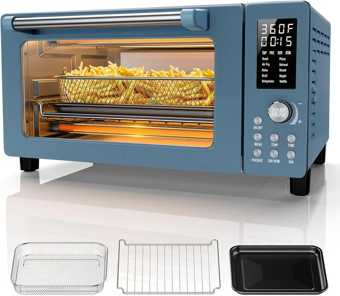 Nuwave Bravo Pro Convection Air Fryer Toaster Oven Combo for Versatile