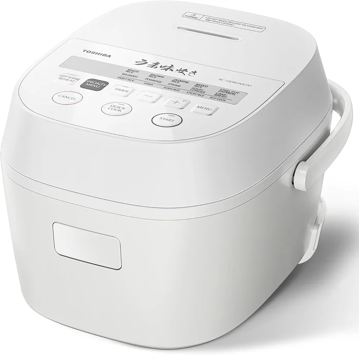 Toshiba OriginTaste Fuzzy Logic Rice Cooker with 15-in-1 Functions and