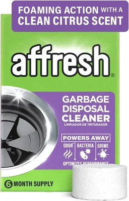 Affresh Garbage Disposal Cleaner Tablets Helps Power Away Odor Causing