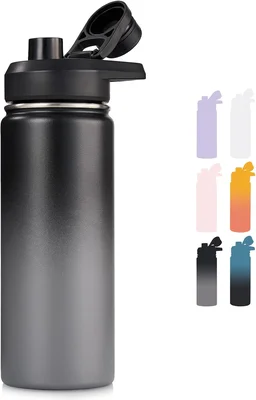 Fijinhom Insulated Water Bottle with Handle, 304 Stainless Steel Water