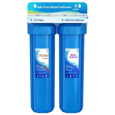 Whole House Salt Free Water Softener System Prevents Water Scale Build