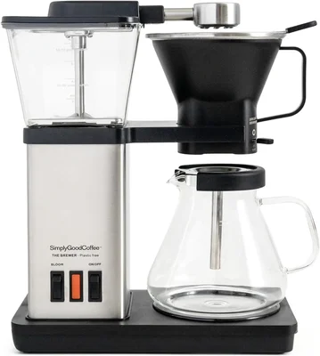SimplyGoodCoffee THE BREWER 8 Cup Automatic Drip Pour Over Coffee Make