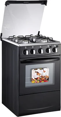 20-inch LPG Propane Gas Range with 4-Burner Cooktop and 62L Oven in 20