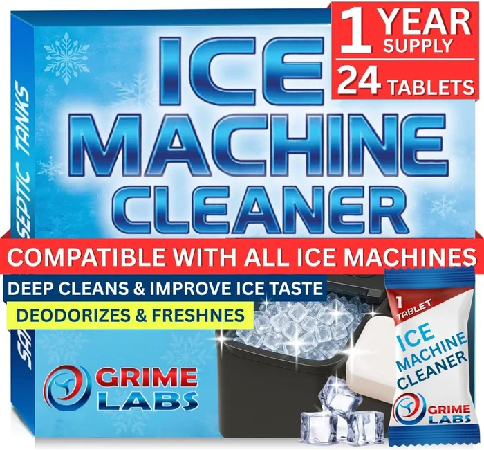 Ice Machine Cleaner Tablets Descaler 24 Pack One Year Supply Nickel Sa