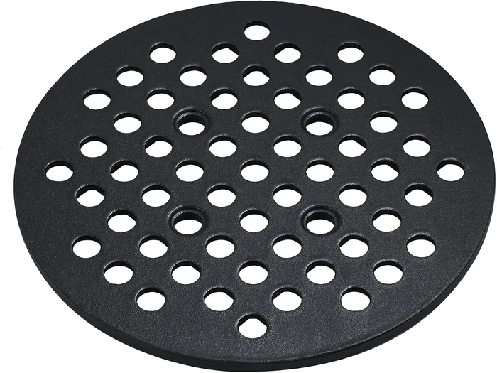 BJ-MFGC Cast Iron Fire Grate Replacement Parts for Kamado Joe 24 Inch 