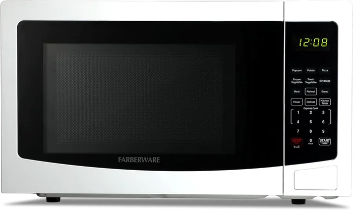 Farberware 1.1 Cu Ft Countertop Microwave Oven 1000 Watts Power with A