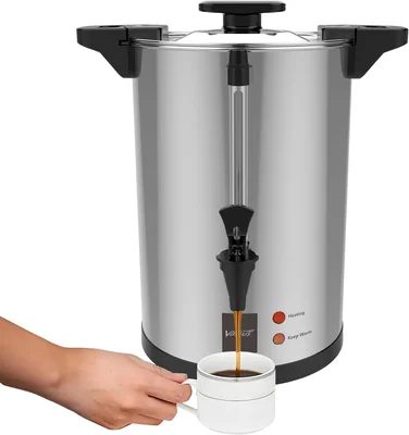 Valgus 32 Cup 6L Commercial Stainless Steel Electric Coffee Urn for La