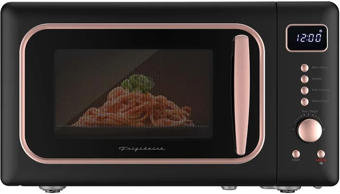 Frigidaire 0.7 Cu. Ft. Retro Countertop Microwave with 700W Power, 8 A