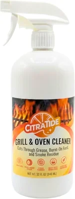 Grease Gone Grill and Grate Cleaner Spray Cleans and Degreases BBQ Coo
