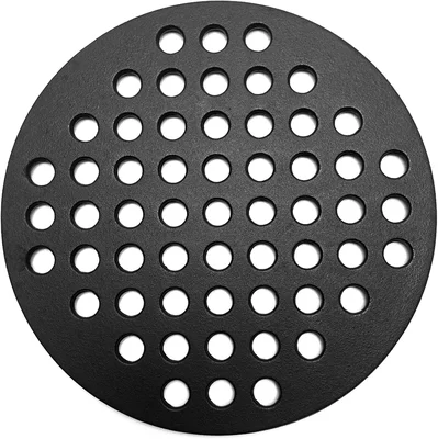 11.75 Inch Cast Iron Round Fire Grate High Heat Charcoal Plate Fire Bo