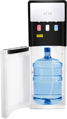Bottom Loading Water Dispenser with Hot and Cold Water for 3 or 5 Gall