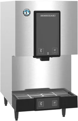 Hoshizaki Cubelet Ice Machine with Water Dispenser and Built In Storag