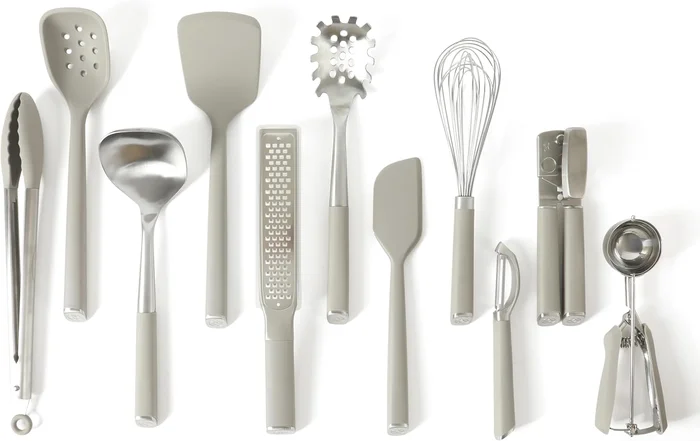 Calphalon Edge 11-Piece Silicone and Stainless Steel Kitchen Tool Set 