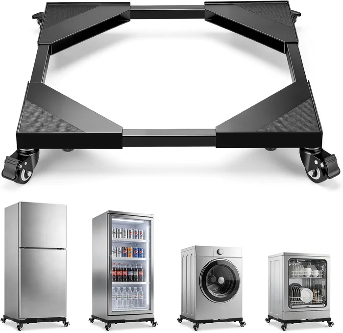 KEDSUM 700Lbs Mini Fridge Stand with Wheels - 21