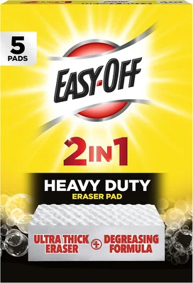 Easy-Off Heavy Duty 2-in-1 Ultra Thick Eraser and Degreasing Formula w