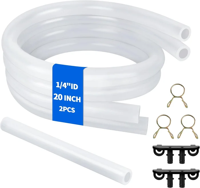 Ice Maker Drain Tube Fit for GE 2.0, Water Line Replacement for Origin