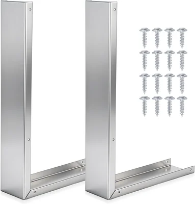 2 Pcs Stainless Steel 3 Inch Microwave Side Trim Gap Filler Panel for 
