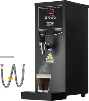 VEVOR Commercial Water Boiler 10L Electric Hot Water Dispenser with 31