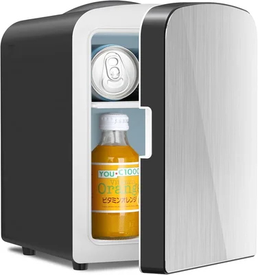 Antarctic Star Compact Refrigerator Portable Mini Fridge 4L Capacity 6