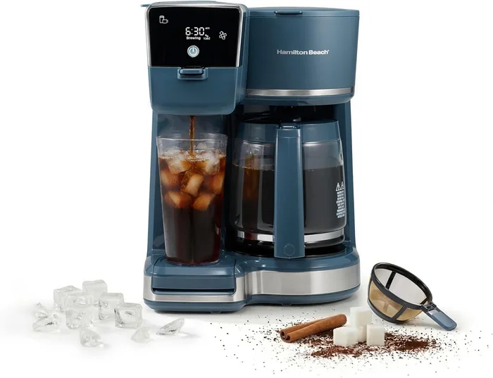 Hamilton Beach 2-Way Drip Coffee Maker and Single Serve Coffee Machine