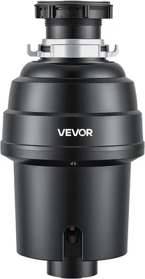 VEVOR Food Waste Garbage Disposal, 1HP 3500RPM DC Motor, Continuous Fe