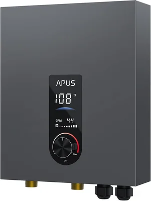 APUS 18kW 240V Electric Tankless Water Heater Up to 4.4 GPM with 3s In