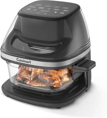 Cuisinart Air Fryer with Glass Basket and ClearView Window 5 Functions
