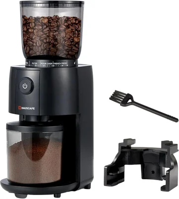 Electric Burr Coffee Grinder with 38 Grind Settings for Espresso and F