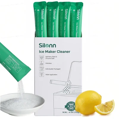 Silonn Ice Maker Cleaner and Descaler 100 Percent Pure Citric Acid Pow