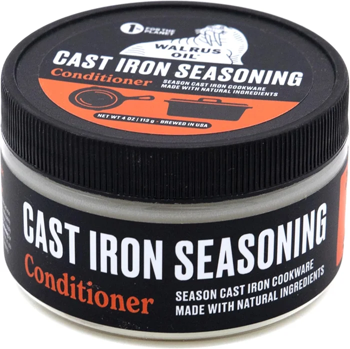 Walrus Oil Cast Iron Seasoning to Protect and Season Cast Iron Cookwar