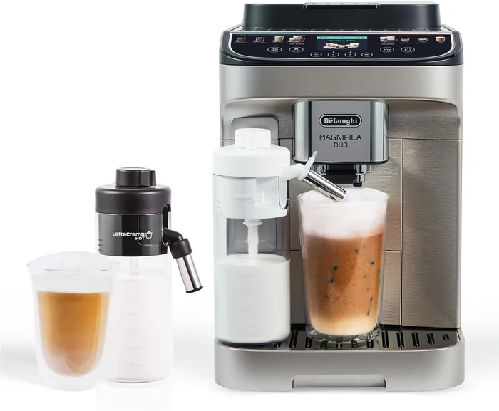 De'Longhi Magnifica Duo Automatic Espresso Machine with Milk Frother i