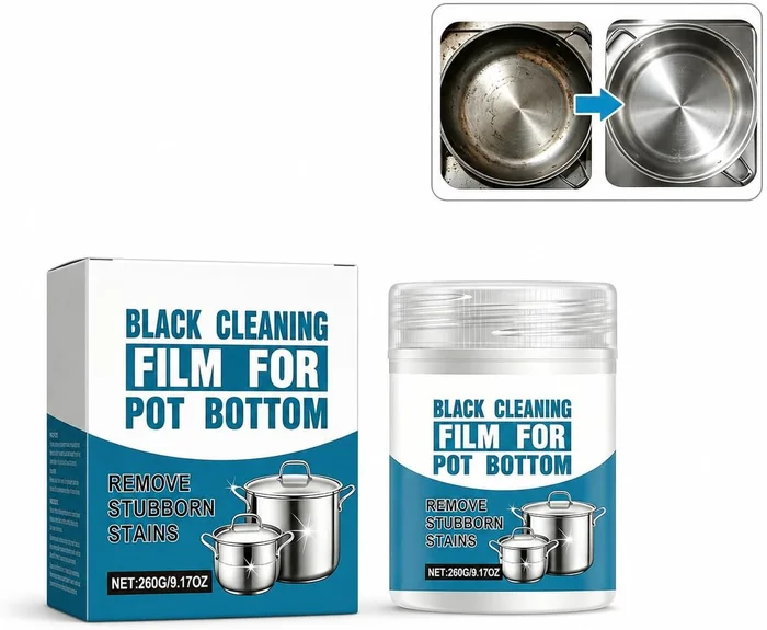 Effective Burnt Residue Remover Paste for Cookware and Stainless Steel