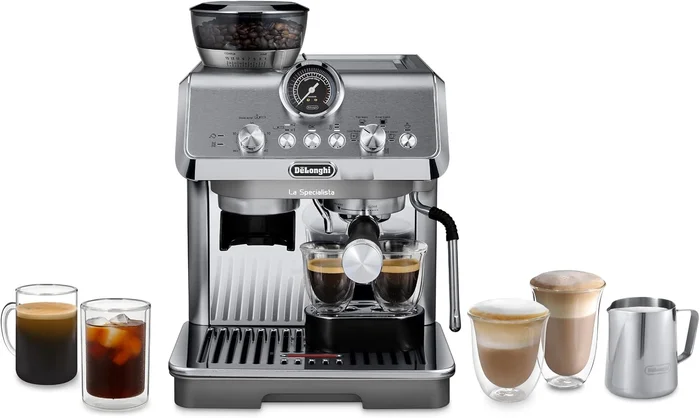 De'Longhi La Specialista Arte Evo Espresso Machine with Coffee Grinder