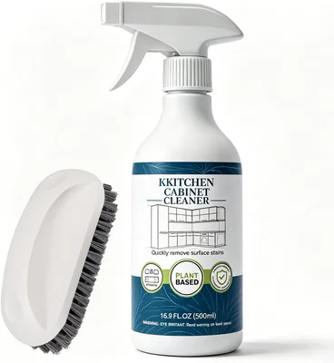 Kitchen Cabinet Cleaner Plant Based Safe for Wood and Painted Cabinet