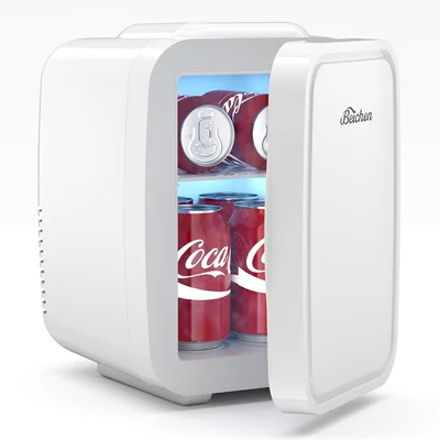 BEICHEN Mini Fridge 4 Liter/6 Can Portable Compact Refrigerator