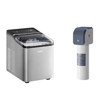 Viomi Nugget Ice Maker Countertop with Chewable Pebble Ice and Under S