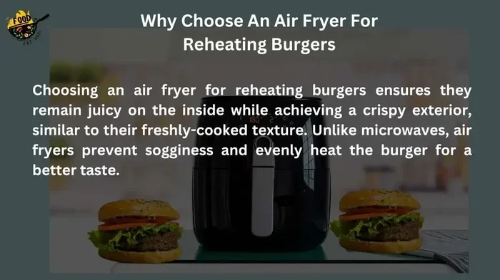 How to Reheat Fast Food Burger in Air Fryer