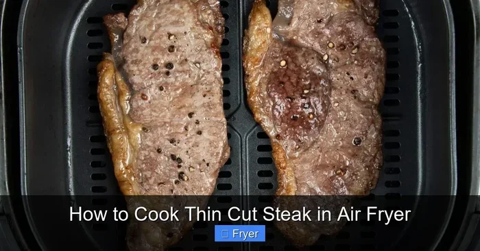 How to Cook Thin Cut Steak in Air Fryer