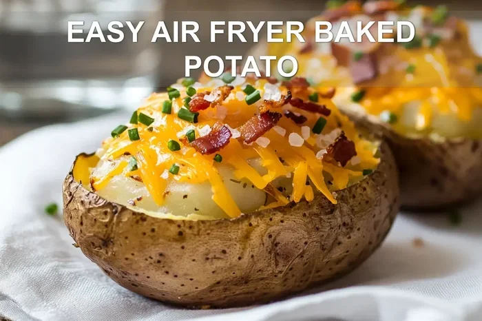 How Do I Make A Baked Potato In An Air Fryer Fast