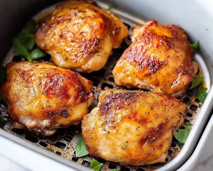 How To Make Chicken Thighs Crispy In Air Fryer Fast