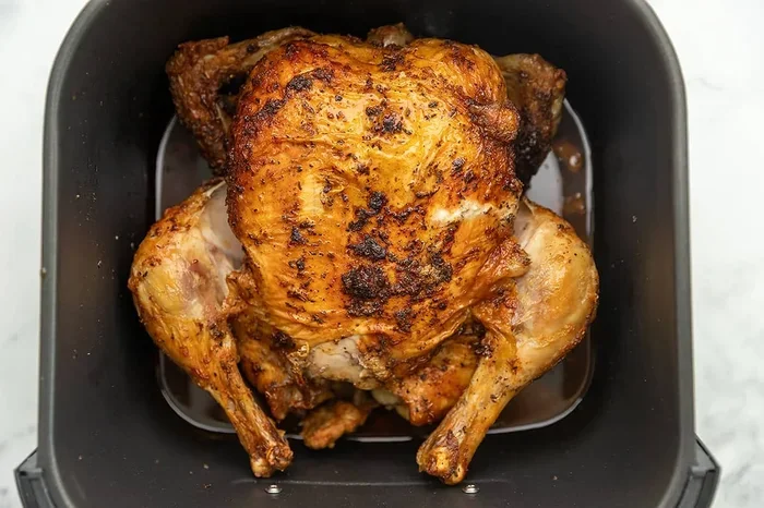 Full Chicken In Air Fryer How Long To Cook For Crispy Skin