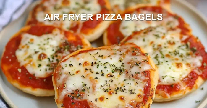 How To Cook Frozen Pizza Bagels In Air Fryer Fast