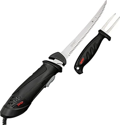 Rapala Electric Fillet Knife Black for Durable and Efficient Fish Filleting Needs