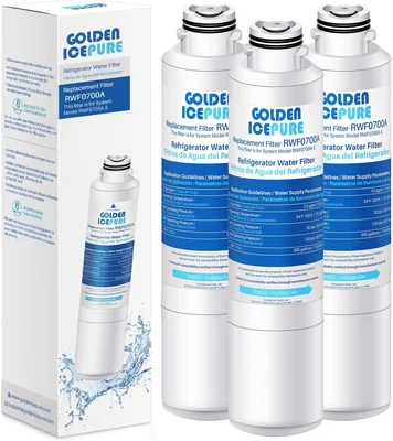 GOLDEN ICEPURE RWF0700A Refrigerator Water Filter Replacement for Sams